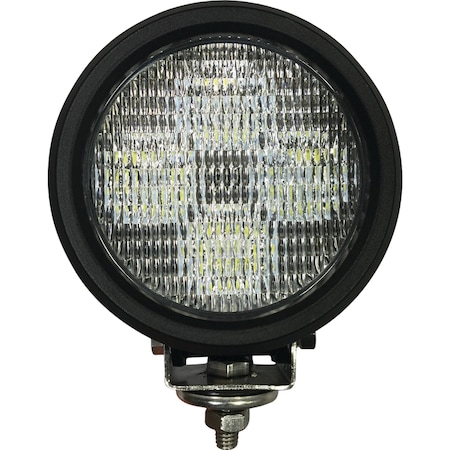 Tiger Lights LED Round Flood Beam 40 Watts, 3.3 Amps, 12V-24, Flood Off-Road Light; TL180